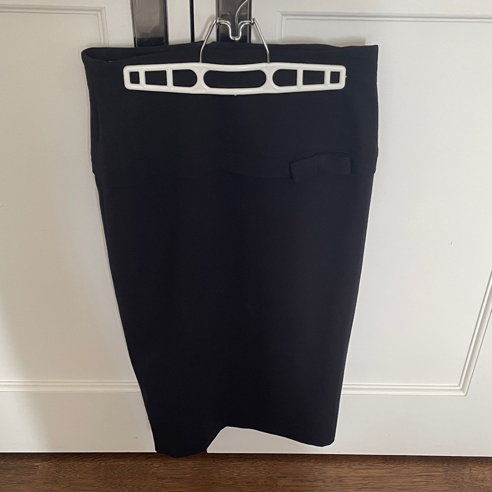Escada Elegant Black Pencil Skirt 👵MT